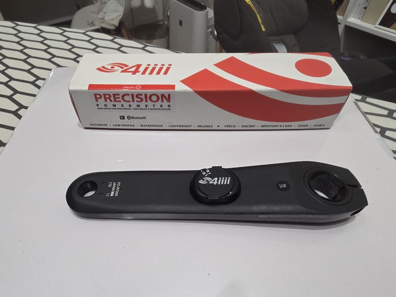Мощемер 4iiii на шатуне Shimano 105 175mm