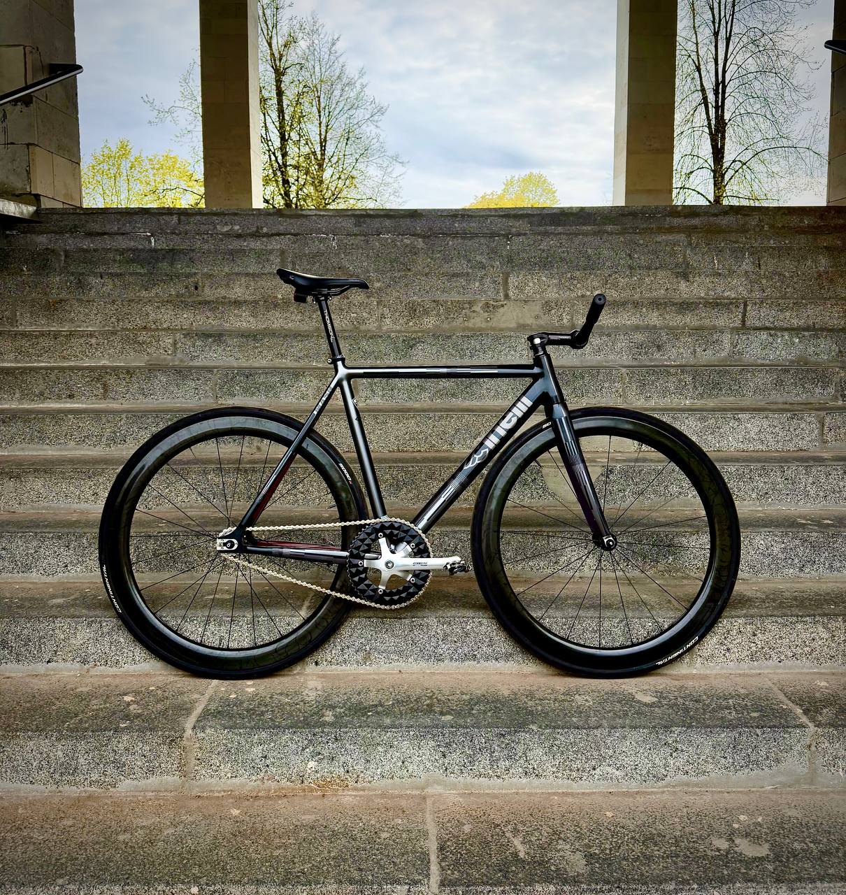 Трековый фреймсет Cinelli MASH Paralax 54