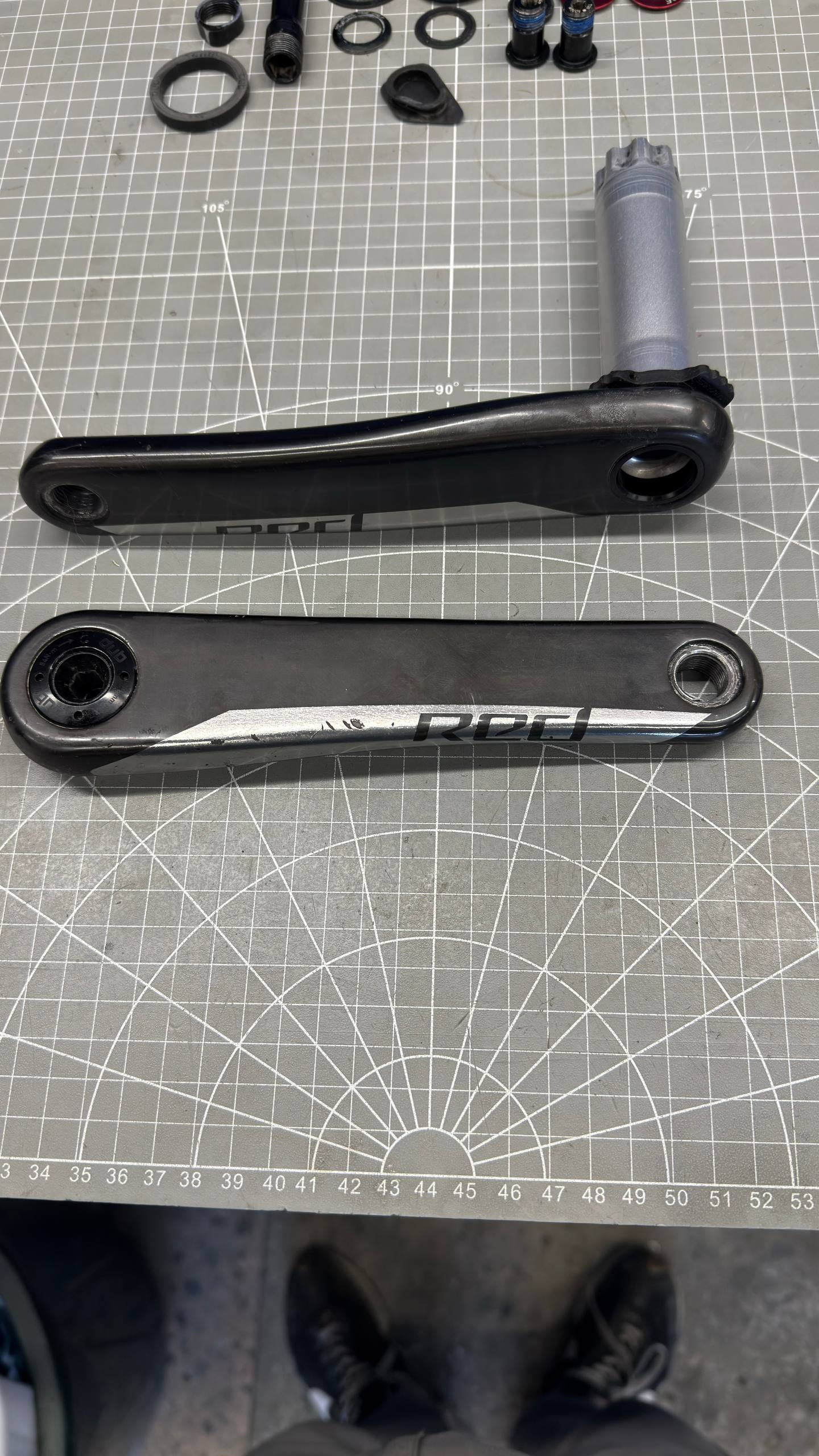 Шатуны SRAM RED AXS DUB D1