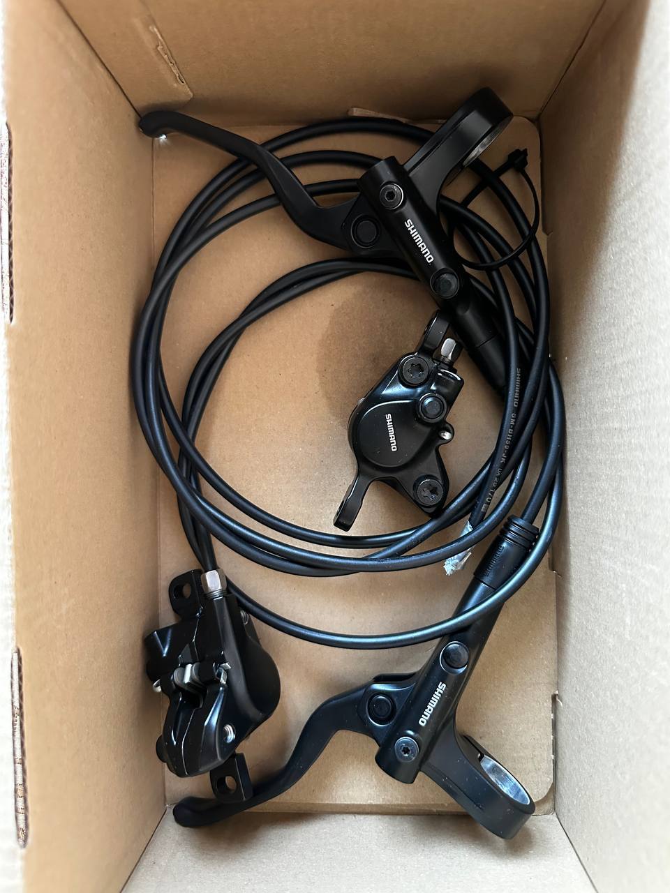 Гидравлические тормоза Shimano mt 200