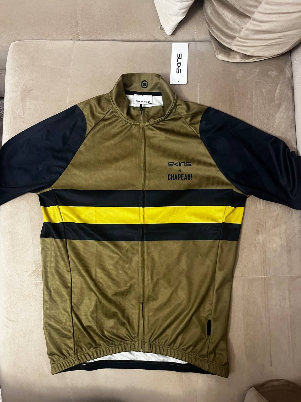 SKINS x Chapeau men's jersey army green M
