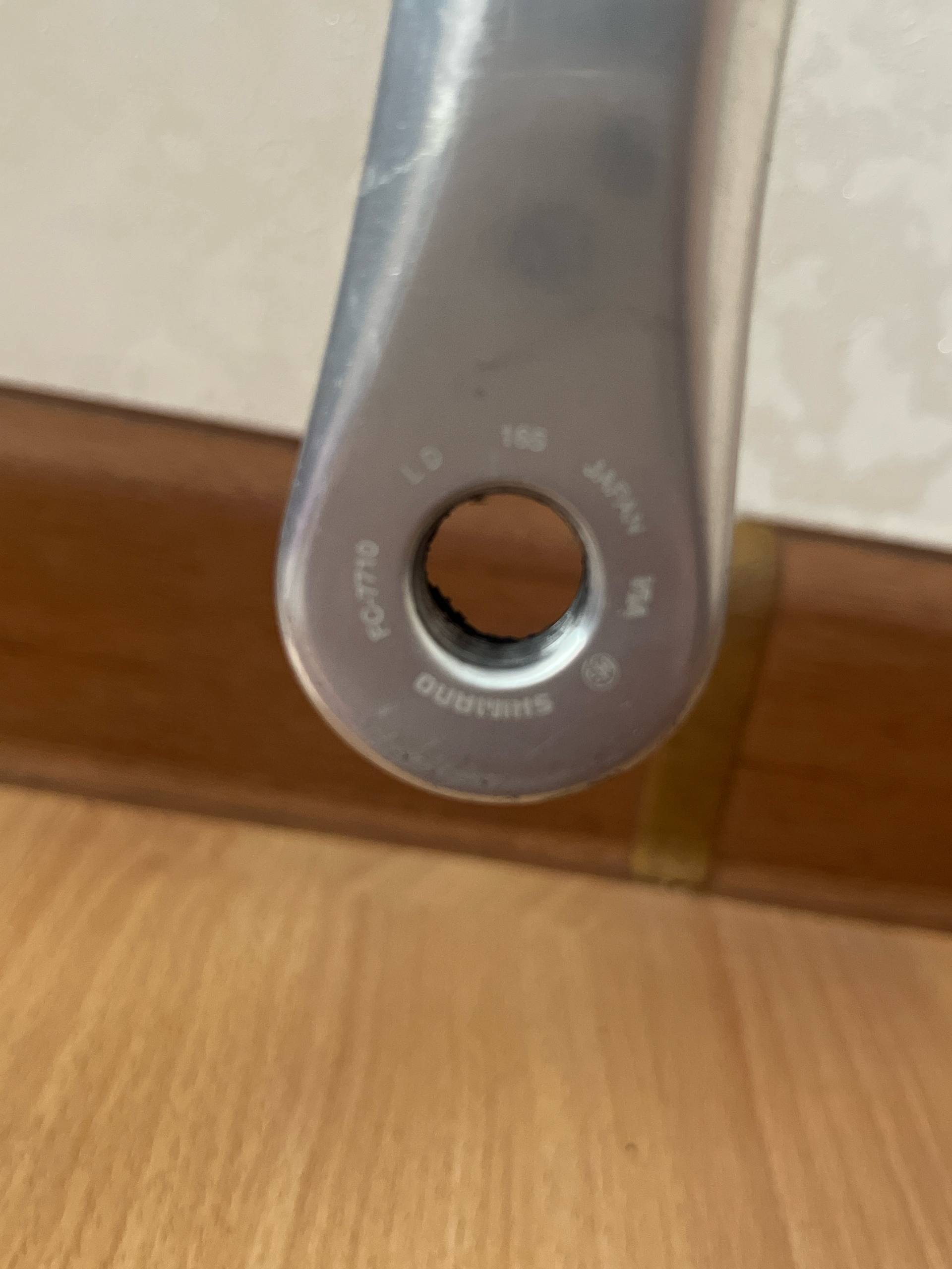dura ace 165 mm