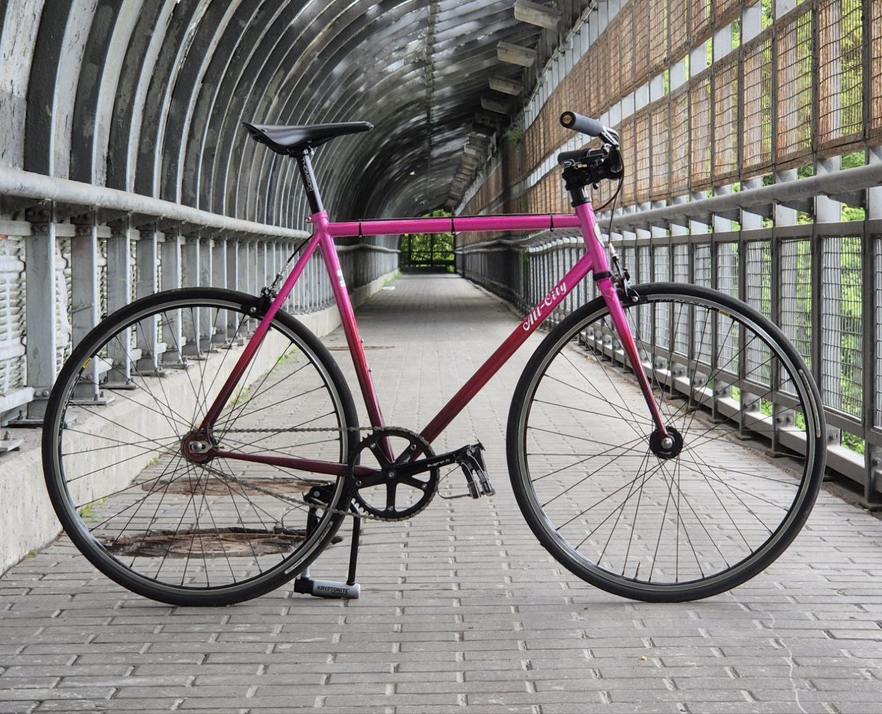 All City Big Block Pink Fade 56 2020 Дербан